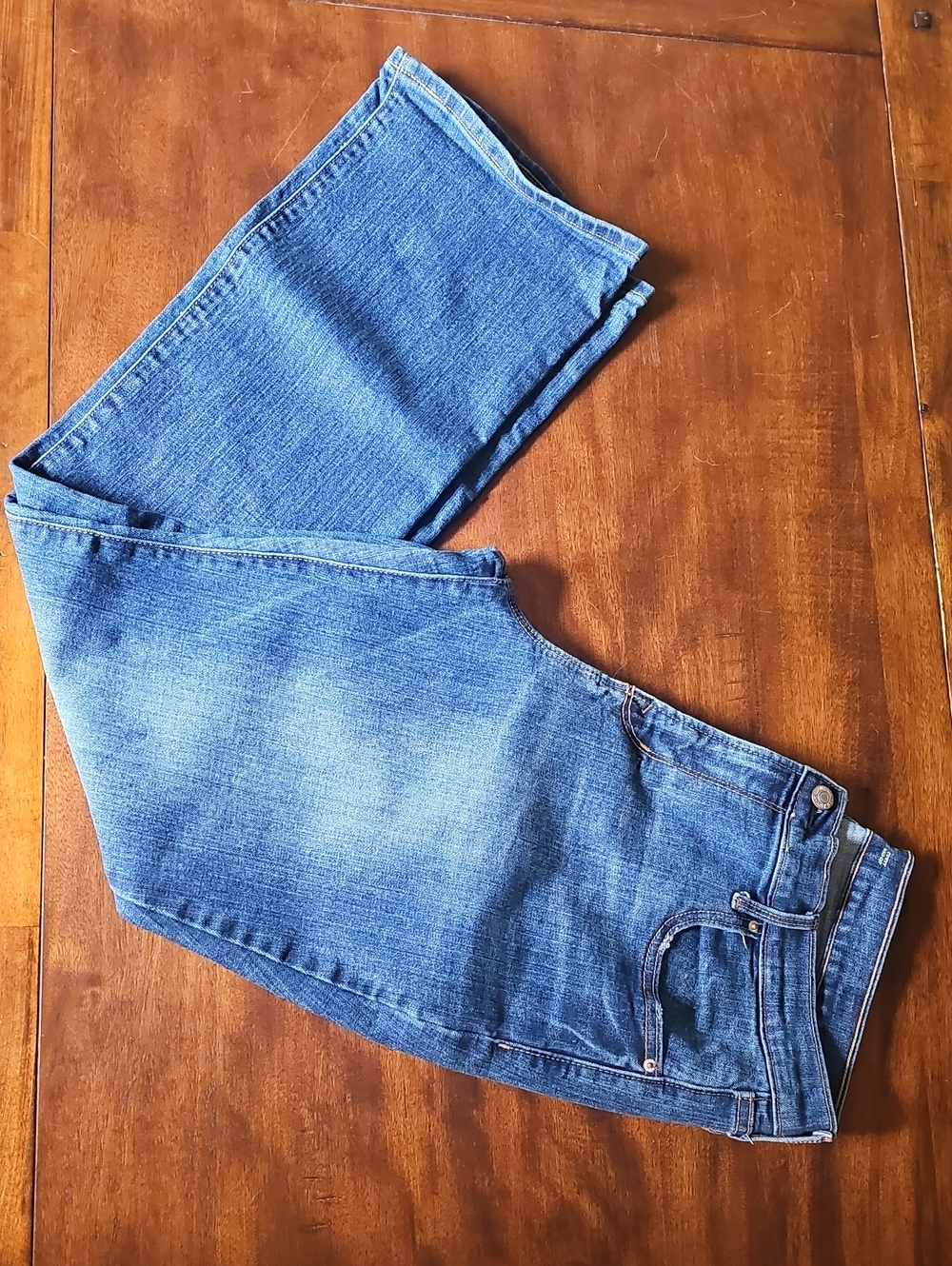 Old Navy Curvy Bootcut Blue Boot Cut Jeans. 14 SHORT. - Picture 8 of 8